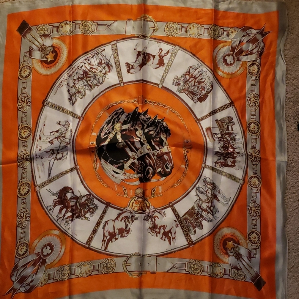 Satin Scarf - Picture 5 of 5